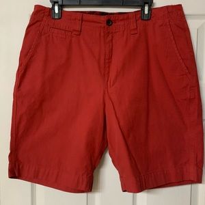 Men’s Chaps Shorts - Red Leaf Color, Size 34